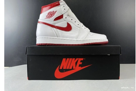 Rep EP Jordan Red AIR 1 Retro (2017) 555088-103 555088-103 Metallic 0315